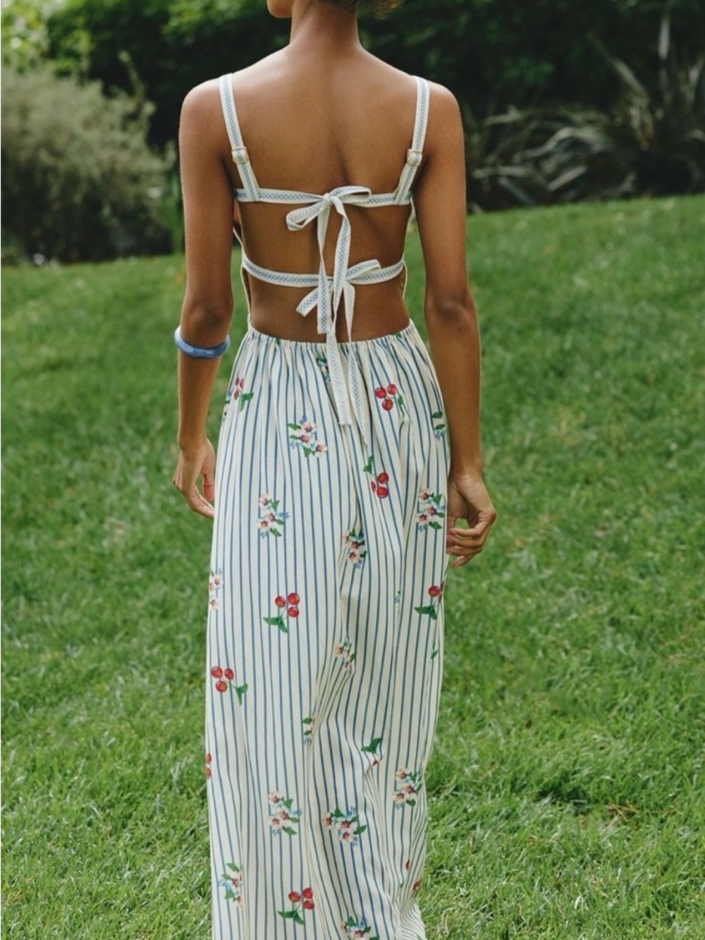 Agua Bendita Ameli Maxi Dress NWT Size S - Picture 2 of 4